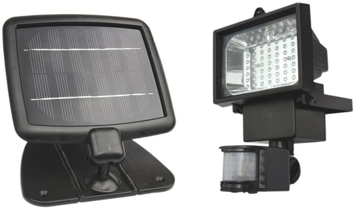 Solar Centre EVO36, Solar Powered LED Floodlight, 36 LED, 150 W, IP44 PIR
