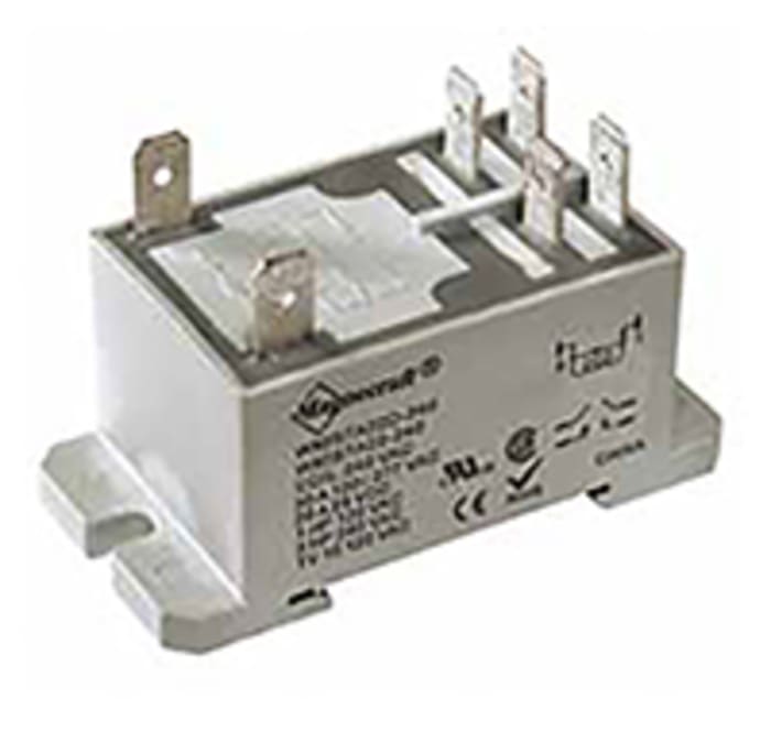 Relé bez blokování DPDT Lišta DIN 12V dc