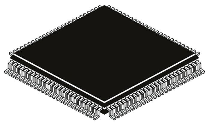 Microcontrolador Microchip PIC32MX775F256L-80I/PF, núcleo PIC de 32bit, RAM 64 kB, 80MHZ, TQFP de 100 pines