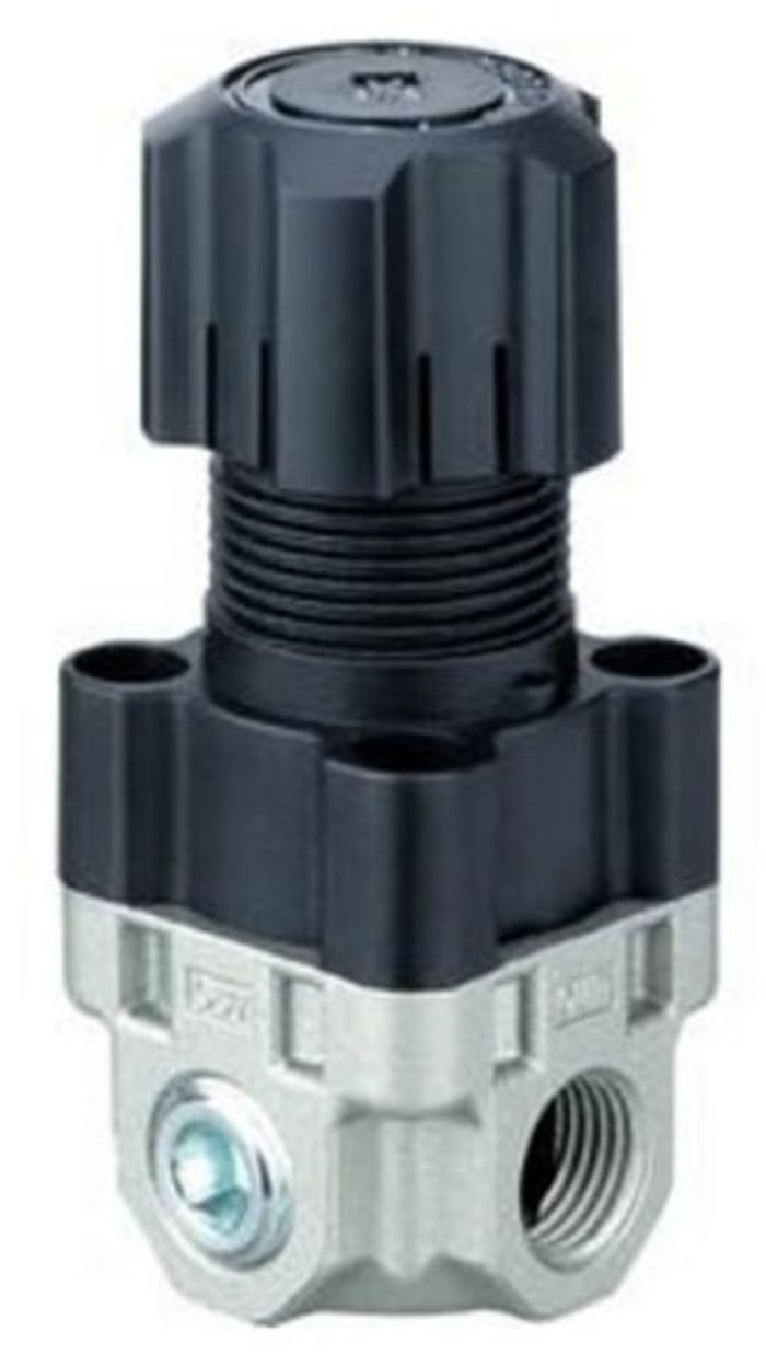 SMC NPT 1/8 Pneumatic Regulator - 0.05MPa to 0.85MPa, 1/8in, 2MPa max. input
