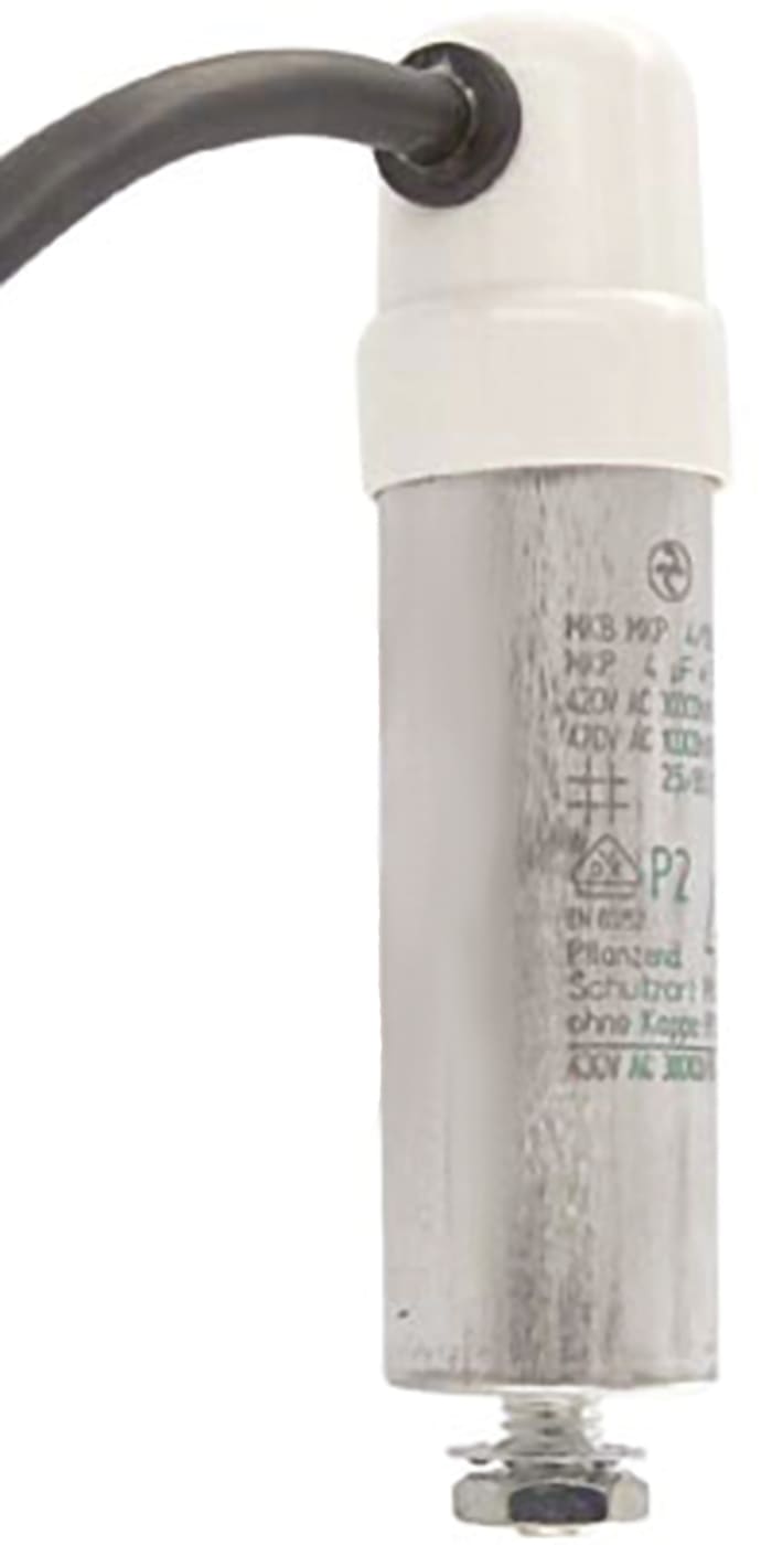 ebm-papst 7320 Polypropylene Film Capacitor, 4μF, Screw Mount