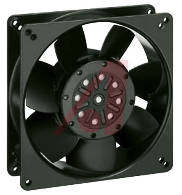 ebm-papst 5600 Series Axial Fan, 115 V ac, AC Operation, 270m³/h, 26W, 135 x 135 x 38mm