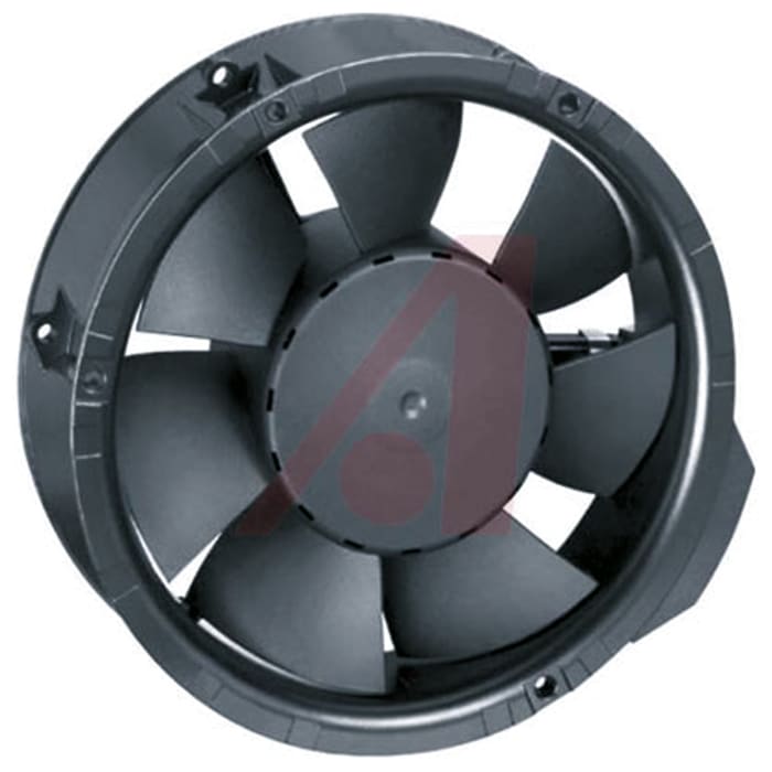 ebm-papst 6200 N Series Axial Fan, 48 V dc, DC Operation, 350m³/h, 11.5W, 171.5 x 50.8mm