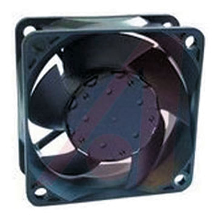 ebm-papst 630 Series Axial Fan, 24 V dc, DC Operation, 40m³/h, 1.6W, 60 x 60 x 25mm
