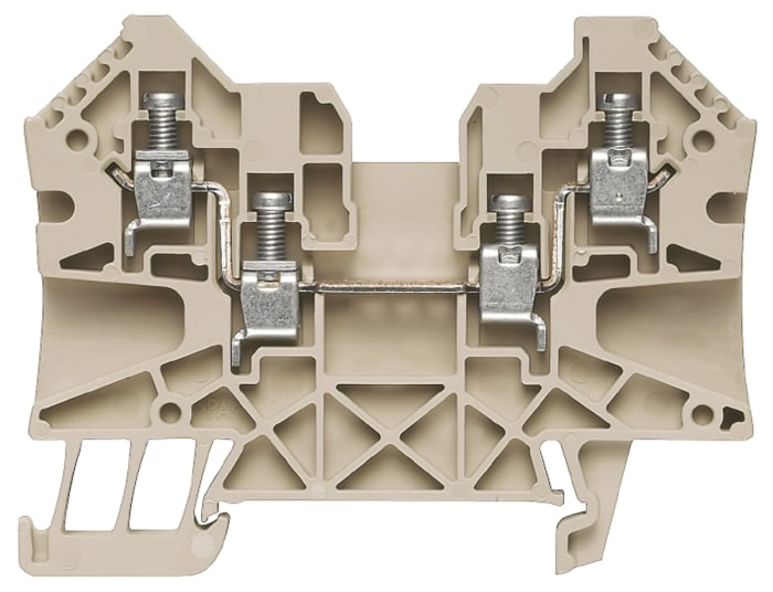 1905060000 Weidmuller Weidmüller W Series Dark Beige Feed Through