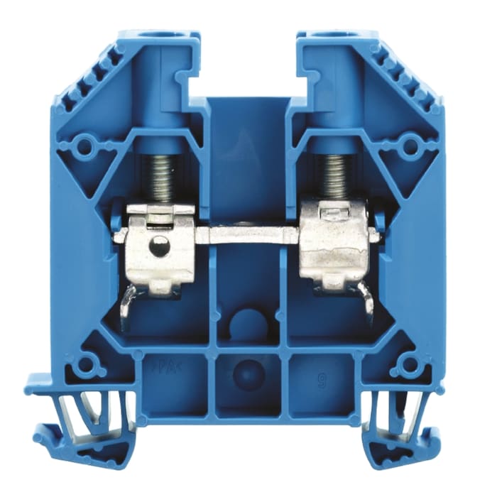 Weidmuller 1028980000 W Series Blue, Single-Level, Screw Termination