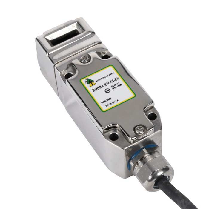 IDEM ATEX KM-SS-Ex Safety Interlock Switch, 2NO/2NC, Keyed, Stainless Steel