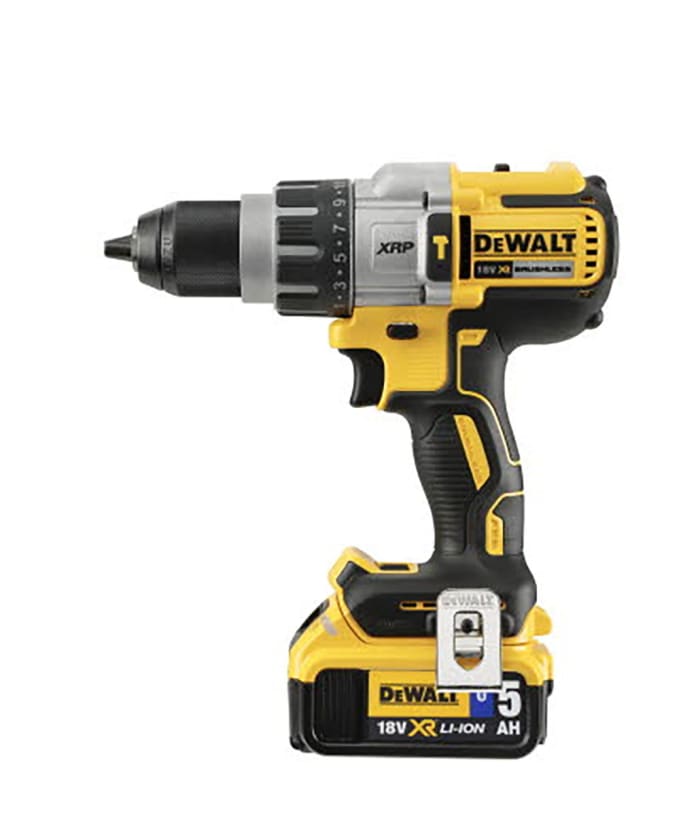 DeWALT DCD Keyless 18V Cordless Hammer Drill Li Ion UK Plug