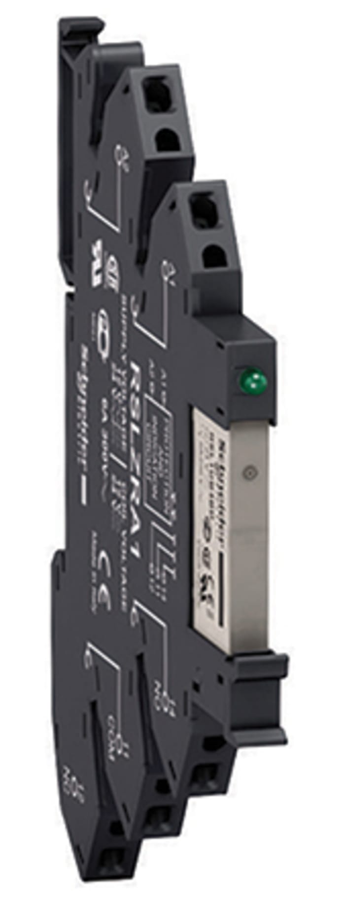 Relay + spring clamp socket 24 V ac/dc