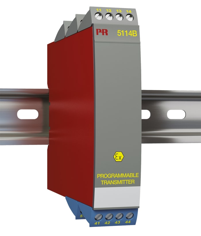 PR Electronics 5100 Series Galvanic Barrier, Current, RTD, Thermocouple, Voltage Input, Current, Voltage Output, 19.2