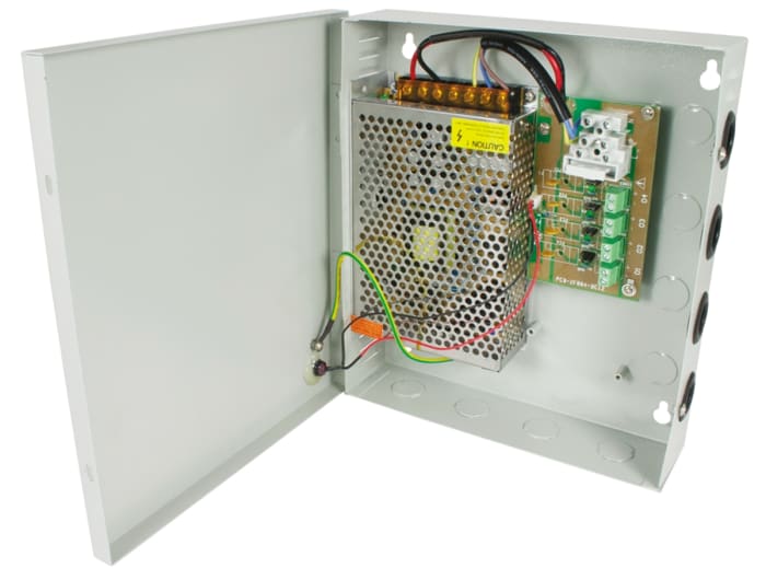 RS PRO Embedded Switch Mode Power Supply (SMPS), 12V dc, 5A, 60W, Quad Output, 100 → 240V ac Input Voltage