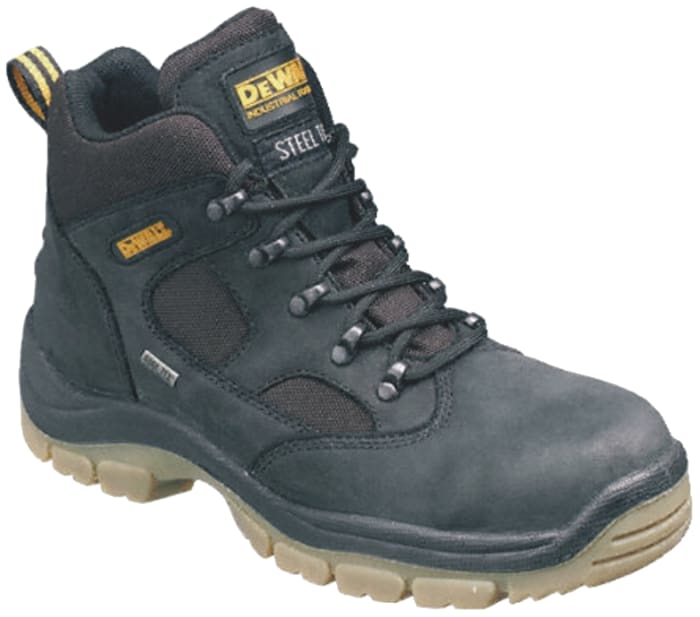 DeWALT Challenger Black Steel Toe Capped Men's Boots, UK 12, EU 46