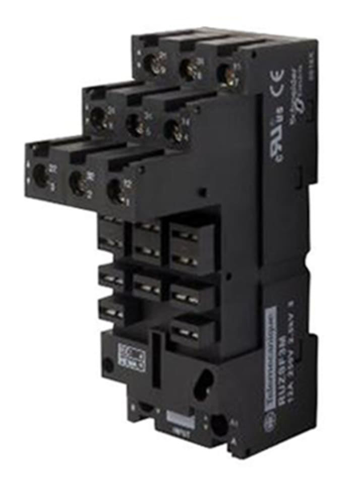 Schneider Electric 250V Relay Socket, for use with RUM Series Relay
