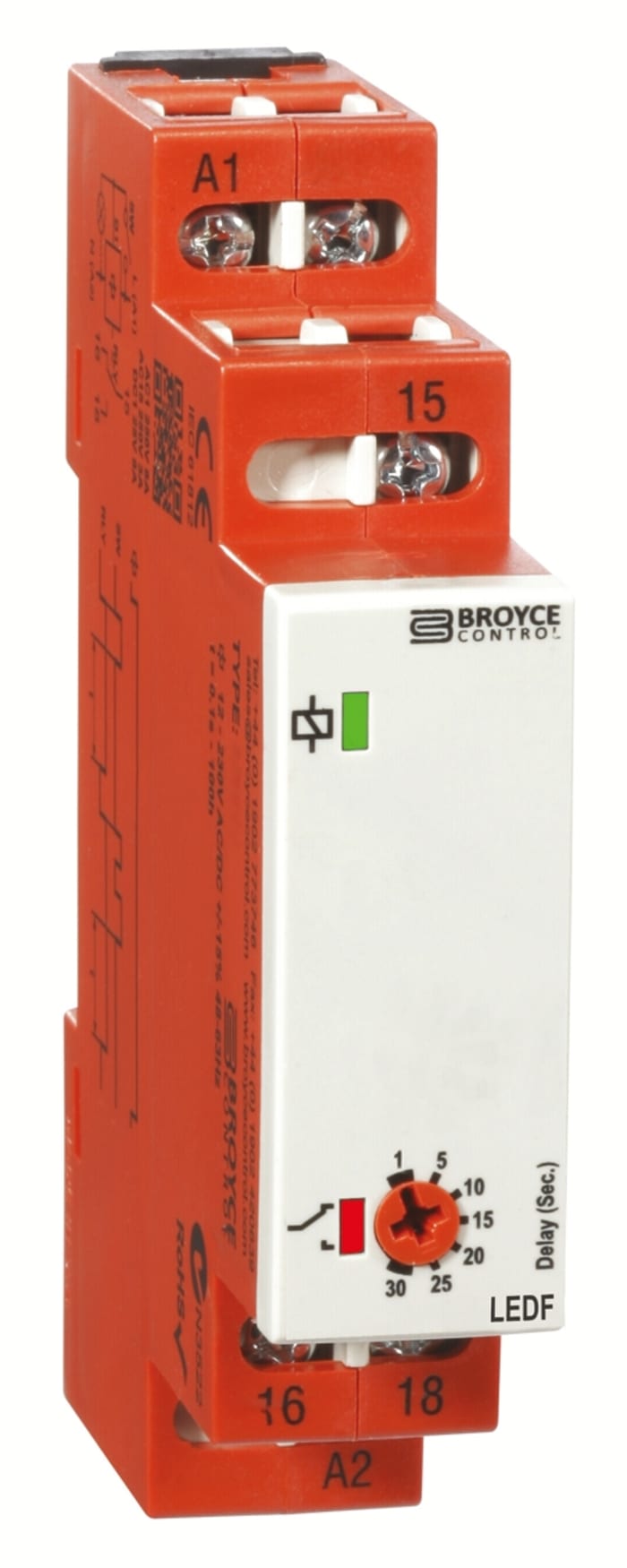 Timer Relay SPDT 1kontaktové 1 funkce šroubové SPDT 110 V ac, 24V ac/dc