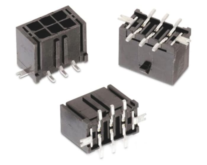 Wurth Elektronik WR-MPC3 Series Straight Through Hole PCB Header, 8 Contact(s), 3.0mm Pitch, 2 Row(s), Shrouded