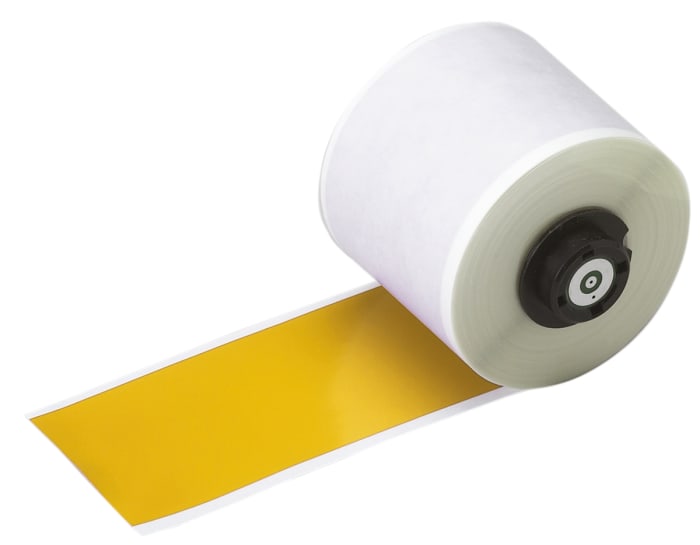 142273 Brady | Brady on Yellow Label Printer Tape, 15.2 m x ...
