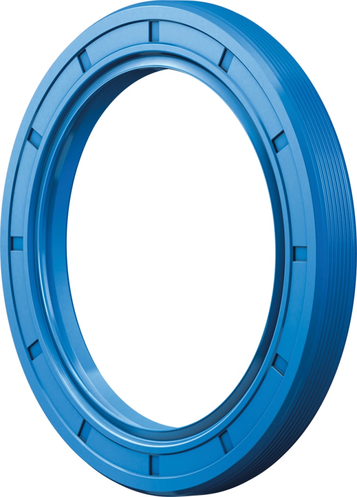 Freudenberg Sealing Technologies Simrit 72 Nitrile Butadiene Rubber 902 Seal, 55 mm ID, 90 mm OD, 10 mm