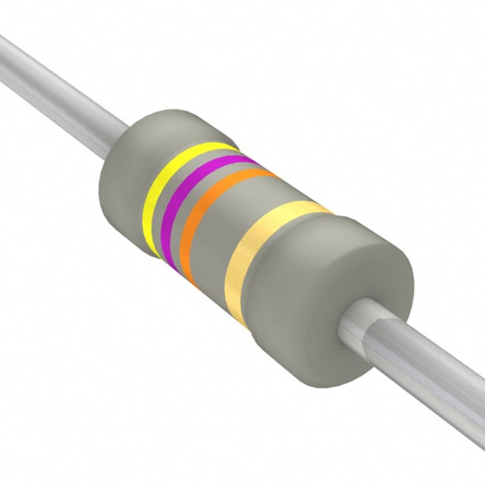 Vishay 10kΩ Metal Filmli Sabit Direnç, ±5%, Aksiyel, ±250ppm/K, 2W