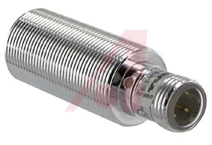 Turck Inductive Threaded Barrel Proximity Sensor, M18, 5 mm Detection, NPN NO, 10 → 30 V dc