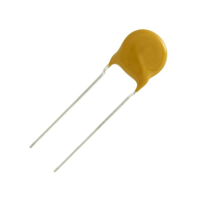 Vishay Single Layer Ceramic Capacitor (SLCC) 1pF 1kV dc ±5% C0K (P100) Dielectric, 561R, Through Hole +105°C Max Op.