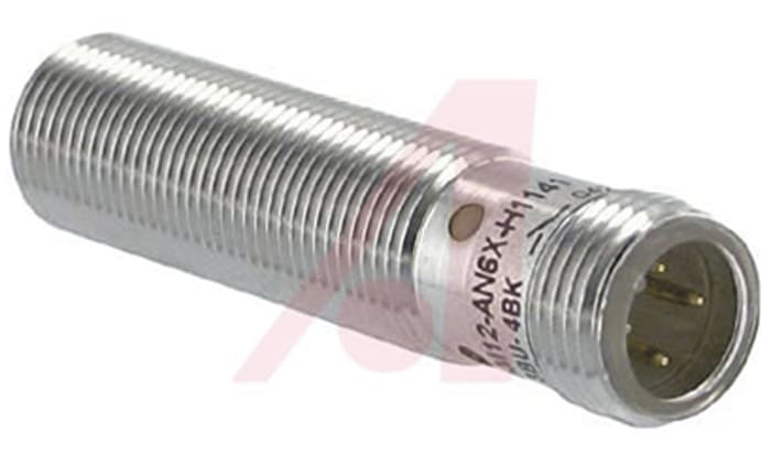 Turck Inductive Threaded Barrel Proximity Sensor, M12, 3 mm Detection, NPN NO, 10 → 30 V dc