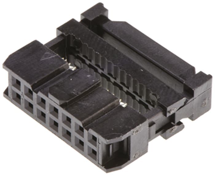 Amphenol Communications Solutions 14-Way IDC Connector Socket for Cable Mount, 2-Row