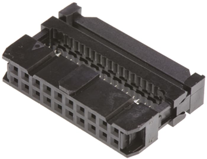 Amphenol Communications Solutions 20-Way IDC Connector Socket for Cable Mount, 2-Row