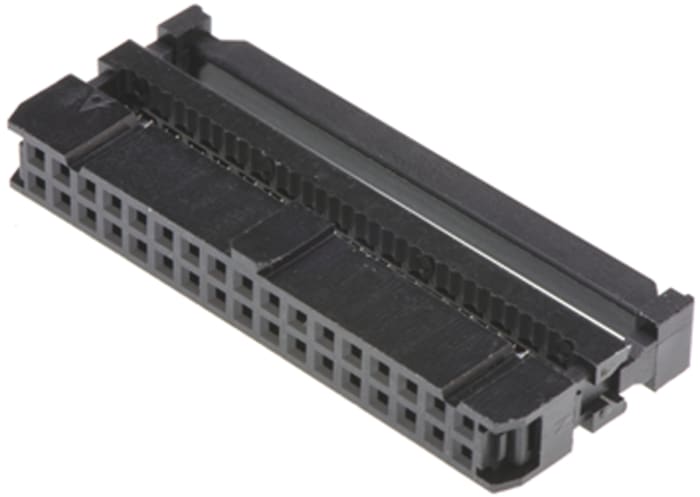 Connecteur IDC Amphenol Communications Solutions Femelle, 34 contacts, 2 rangées, pas 2.54mm, Montage sur câble, série