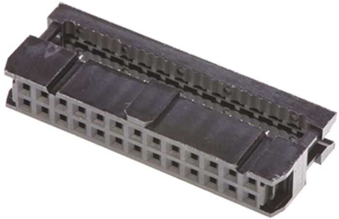 Amphenol Communications Solutions 26-Way IDC Connector Socket for Cable Mount, 2-Row