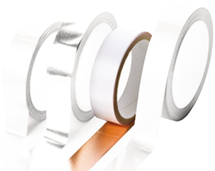 Hi-Bond HB 938A Conductive Metallic Tape, 12mm x 25m