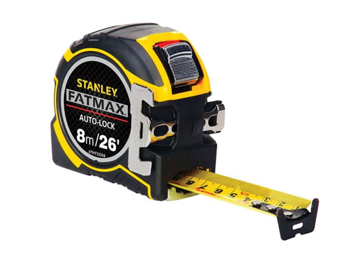 XTHT0-33504 Stanley, Stanley FatMax 8m Tape Measure, Metric & Imperial, 833-0839