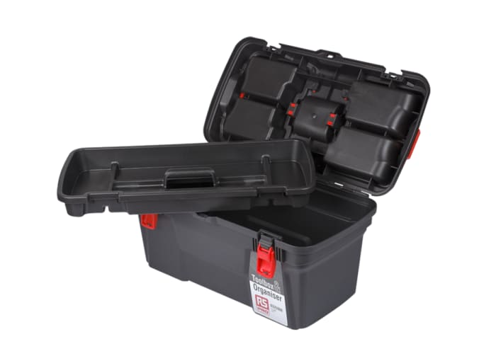 RS PRO RS PRO Plastic Tool Box 494 x 250 x 263mm 833 5988