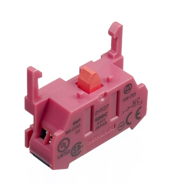 Idec HW Series Contact Block - 1NC 600 V