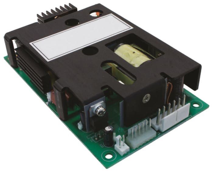 BEL POWER SOLUTIONS INC Switching Power Supply, MPB125-4350G, 3.3 V dc, 5 V dc, 5 A, 10 A, 15 A, 500 mA, 125W, Quad