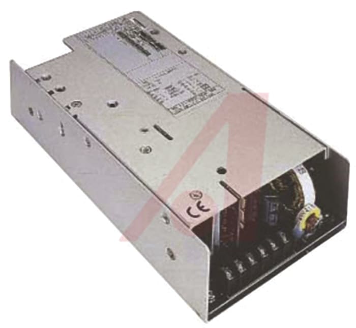 BEL POWER SOLUTIONS INC Embedded Switch Mode Power Supply SMPS, PFC500-1024, 24V dc, 21A, 500W, 1 Output, 85 →