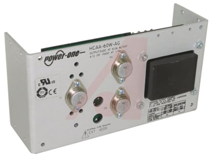Fuente de alimentación lineal Bastidor abierto, entrada 100 → 264V ac, Salida -5 V, 5 V, 12 V, 1 A, 6 A, 400 mA,