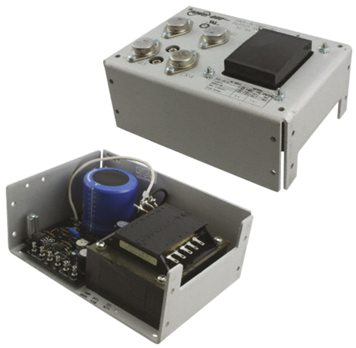BEL POWER SOLUTIONS INC Open Frame Linear Power Supply, 100 → 264V ac Input, 5V Output, 9A Output, 45W