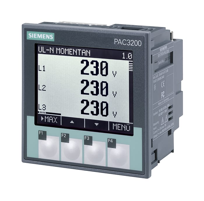 Siemens Graphical, LCD, Monochrome Energy Meter