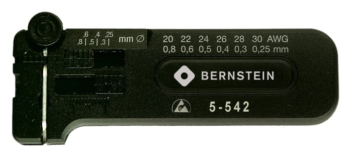 Pince à dénuder Bernstein AG pour Fil , 0.25 → 0.8mm