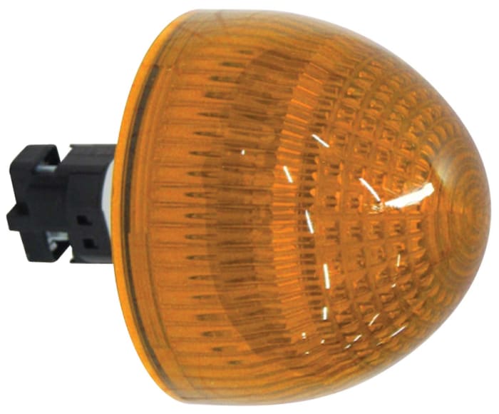 Voyant LED lumineux  Orange Idec, dia. 24.1 x 22.3mm