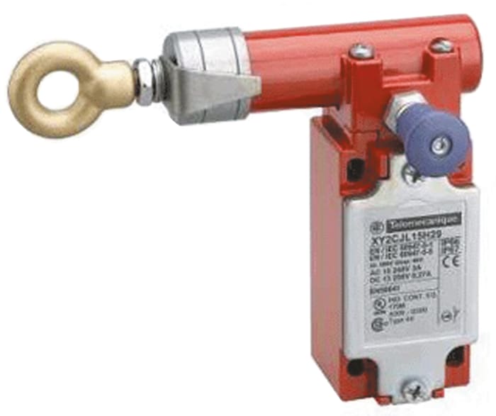 Telemecanique Sensors XY2CJ Rope Pull Switch, 30m, NO/NC, Left Side