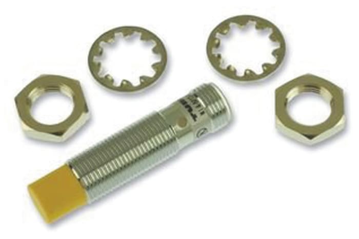Turck Barrel-Style Proximity Sensor, M12, 4 mm Detection, NO Output, 10 → 30 V dc, IP67