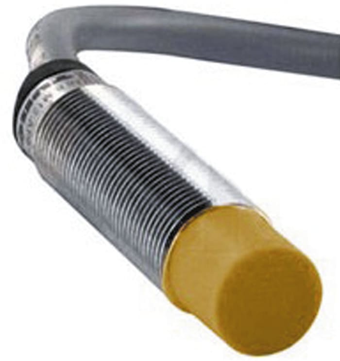 Turck Inductive Threaded Barrel Proximity Sensor, M12, 10 mm Detection, NPN NO, 10 → 30 V dc
