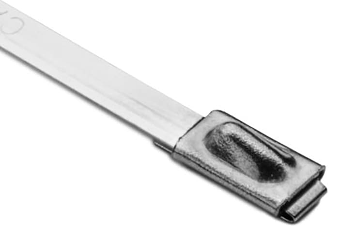 Serre-câble RollerBall HellermannTyton MBT, 362mm x 7,9 mm, Métallique, x 50