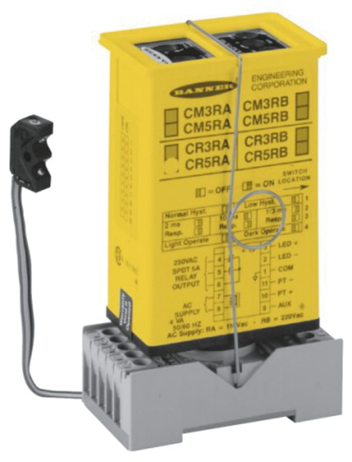 Banner Sensor Tester for Remote Sensor 105 → 130 V ac, 12 → 28 V dc 70 mA