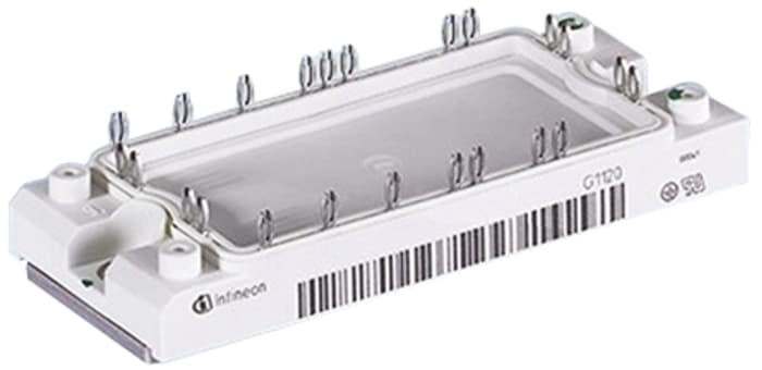 Infineon FP35R12KT4B11BOSA1 3 Phase Bridge IGBT Module, 35 A 1200 V, 23-Pin ECONO2, PCB Mount