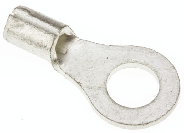 JST, R Uninsulated Ring Terminal, 4mm Stud Size, 0.25mm² to 1.65mm² Wire Size