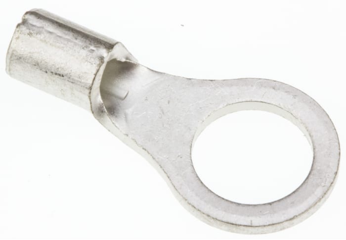 JST, R Uninsulated Ring Terminal, 5mm Stud Size, 0.25mm² to 1.65mm² Wire Size