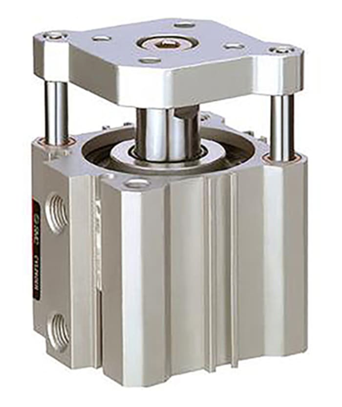 Vérin compact pneumatique SMC CQM Double Action , alésage de 20mm, course de 20mm