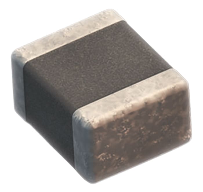 Wurth Elektronik 2.2nF Multilayer Ceramic Capacitor MLCC, 50V dc V, ±10% , SMD